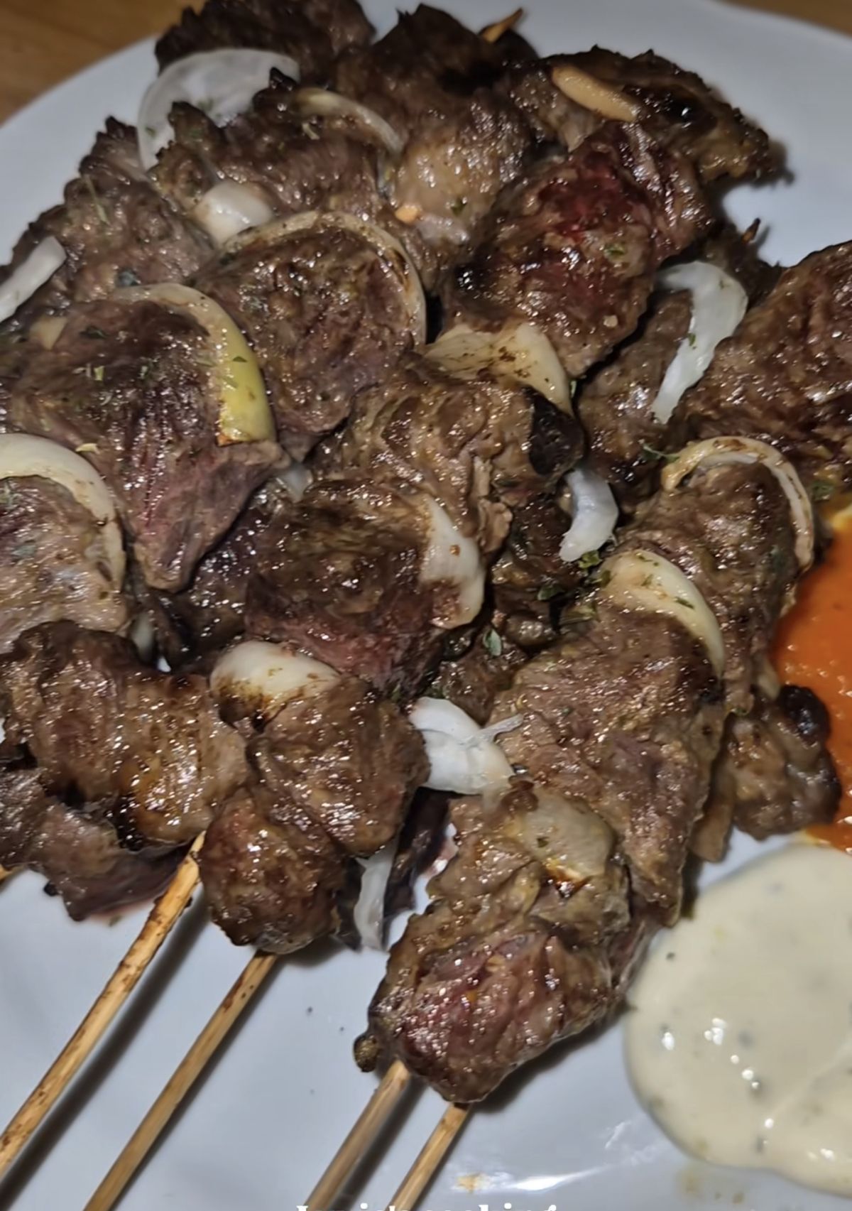 Brochette oignon